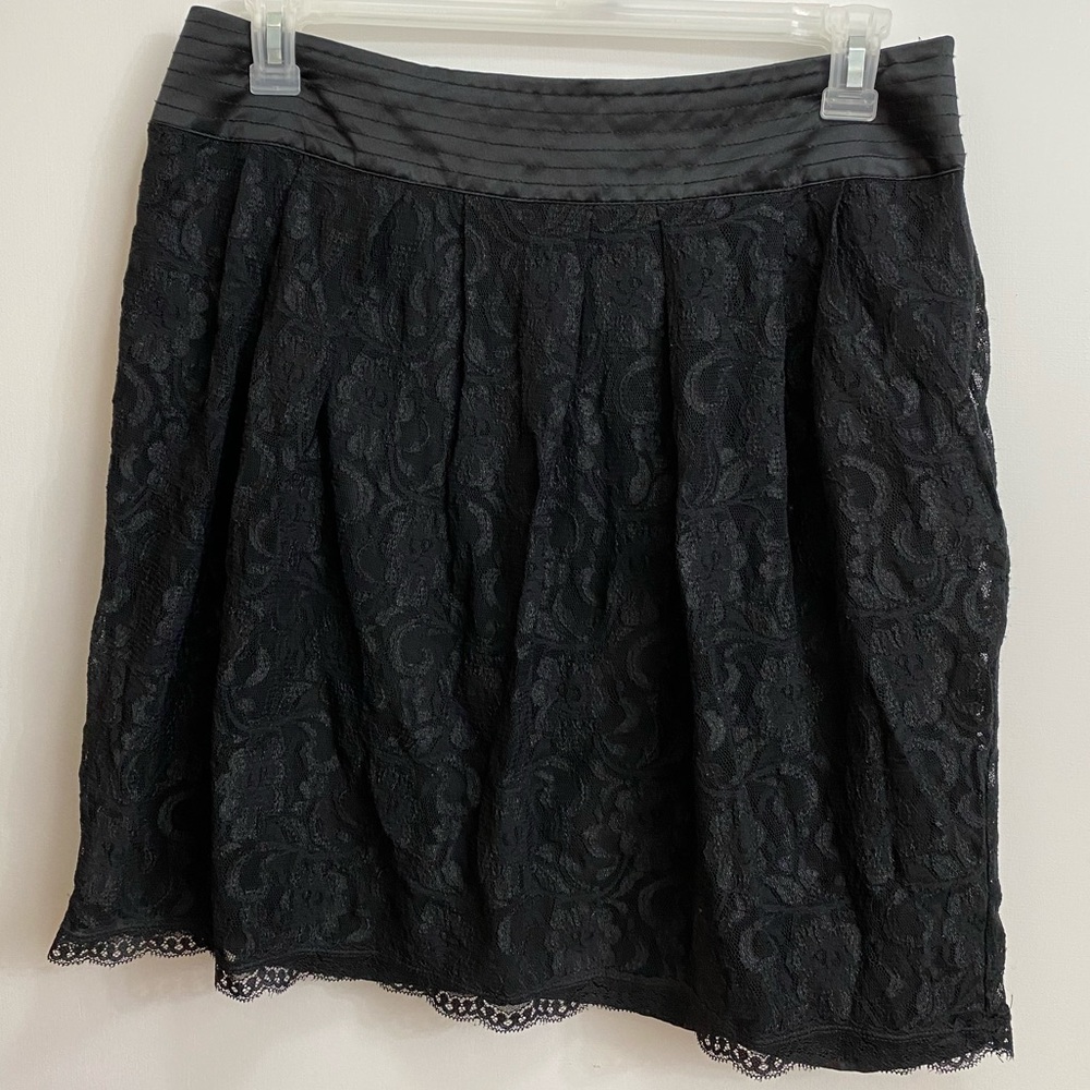 Worthington Black Lace Skirt